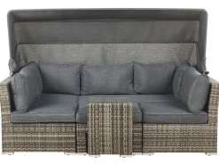 Ulkokalusteet<Beliani Puutarharyhma 6-Istuttava Harmaa Corte