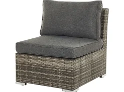 Ulkokalusteet<Beliani Puutarharyhma 6-Istuttava Harmaa Corte