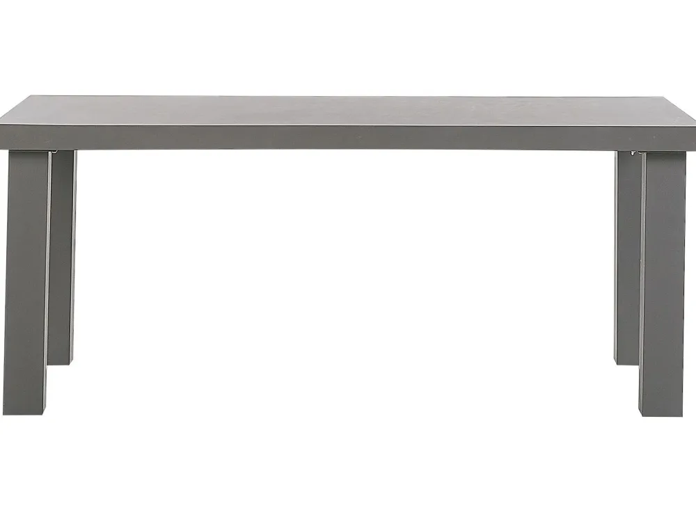 Ulkokalusteet<Beliani Puutarhasetti Betoni 2 Penkkia 2 Jakkaraa Taranto