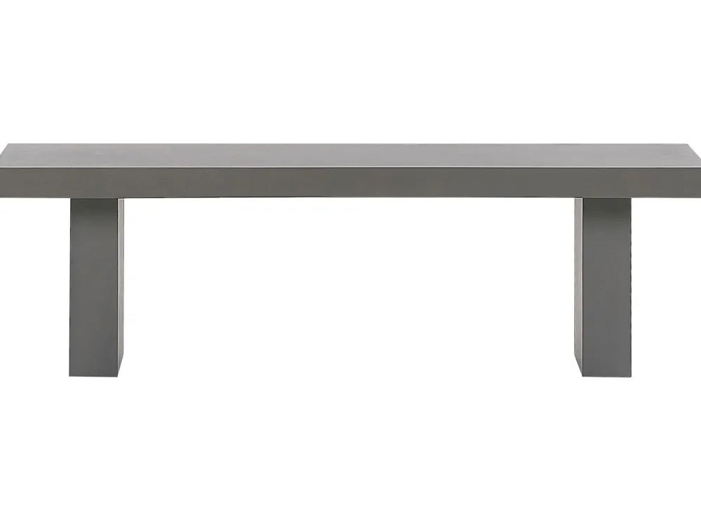 Ulkokalusteet<Beliani Puutarhasetti Betoni 2 Penkkia 2 Jakkaraa Taranto