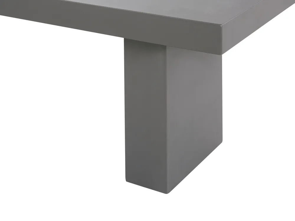 Ulkokalusteet<Beliani Puutarhasetti Betoni 2 Penkkia 2 Jakkaraa Taranto