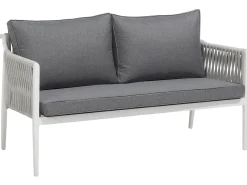 Ulkokalusteet<Beliani Puutarhasohvaryhma Harmaa Latina