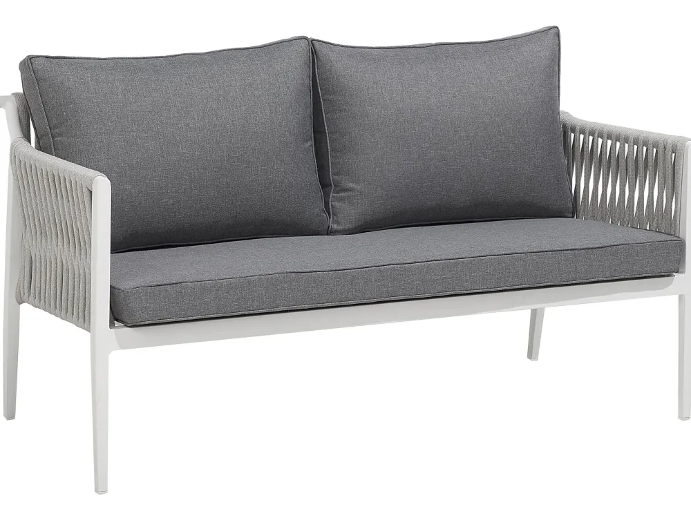 Ulkokalusteet<Beliani Puutarhasohvaryhma Harmaa Latina