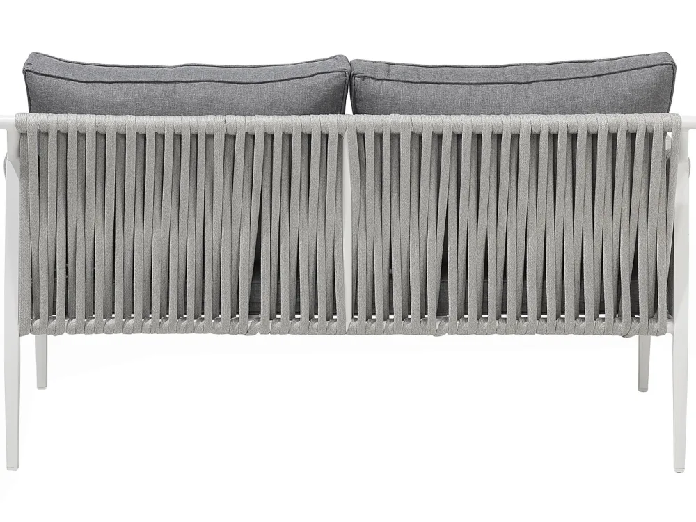 Ulkokalusteet<Beliani Puutarhasohvaryhma Harmaa Latina