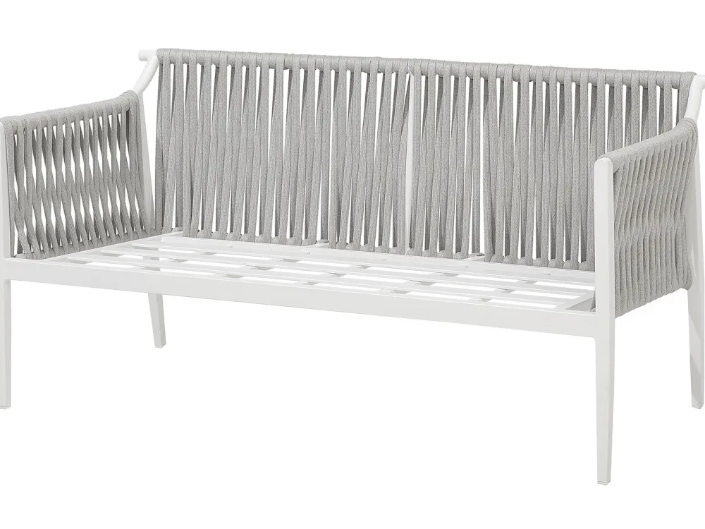 Ulkokalusteet<Beliani Puutarhasohvaryhma Harmaa Latina