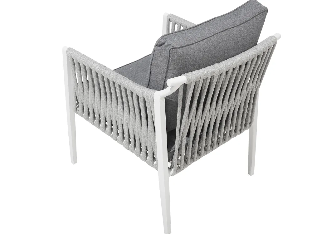 Ulkokalusteet<Beliani Puutarhasohvaryhma Harmaa Latina