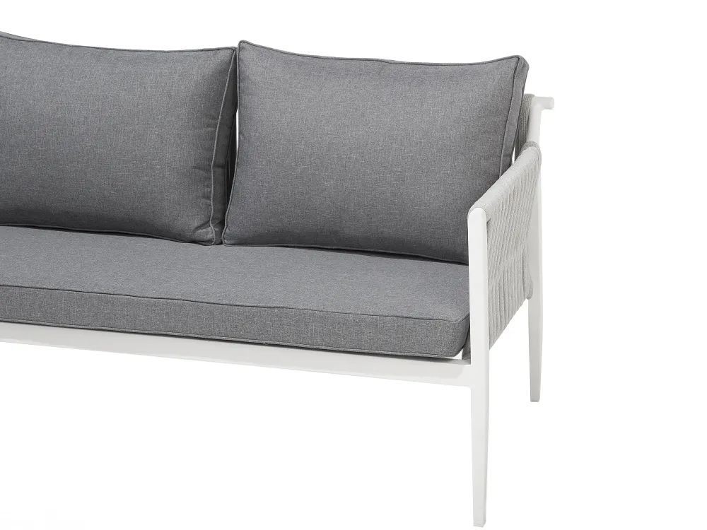 Ulkokalusteet<Beliani Puutarhasohvaryhma Harmaa Latina