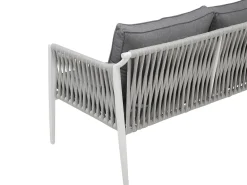 Ulkokalusteet<Beliani Puutarhasohvaryhma Harmaa Latina