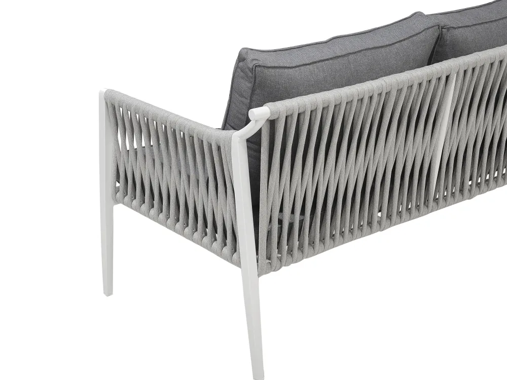 Ulkokalusteet<Beliani Puutarhasohvaryhma Harmaa Latina