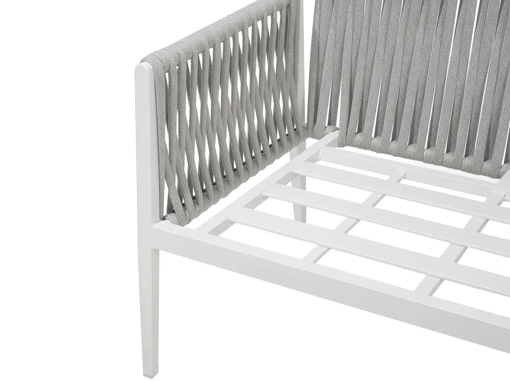 Ulkokalusteet<Beliani Puutarhasohvaryhma Harmaa Latina