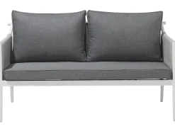 Ulkokalusteet<Beliani Puutarhasohvaryhma Harmaa Latina