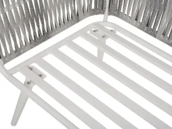 Ulkokalusteet<Beliani Puutarhasohvasetti Luonnonvalkoinen Ragusa