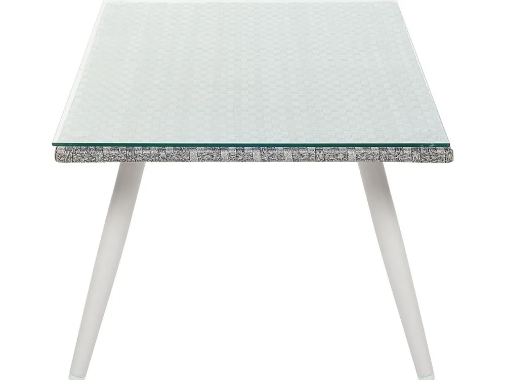 Ulkokalusteet<Beliani Puutarhasohvasetti Luonnonvalkoinen Ragusa