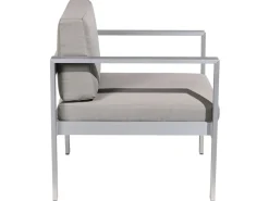 Best Sale Beliani Puutarhasohvasetti Tummanharmaa Salerno