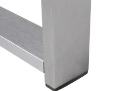 Best Sale Beliani Puutarhasohvasetti Tummanharmaa Salerno