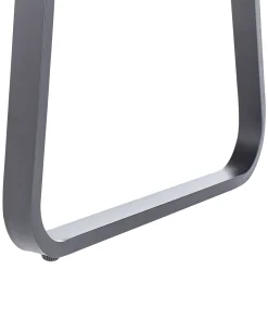 Ulkokalusteet<Beliani Puutarhatuoli 2 Kpl Metallinen Musta Canetto