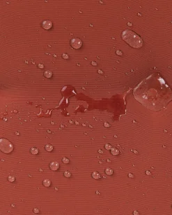 Ulkokalusteet<Beliani Puutarhatuoli 2 Kpl Punainen Paallinen Maui