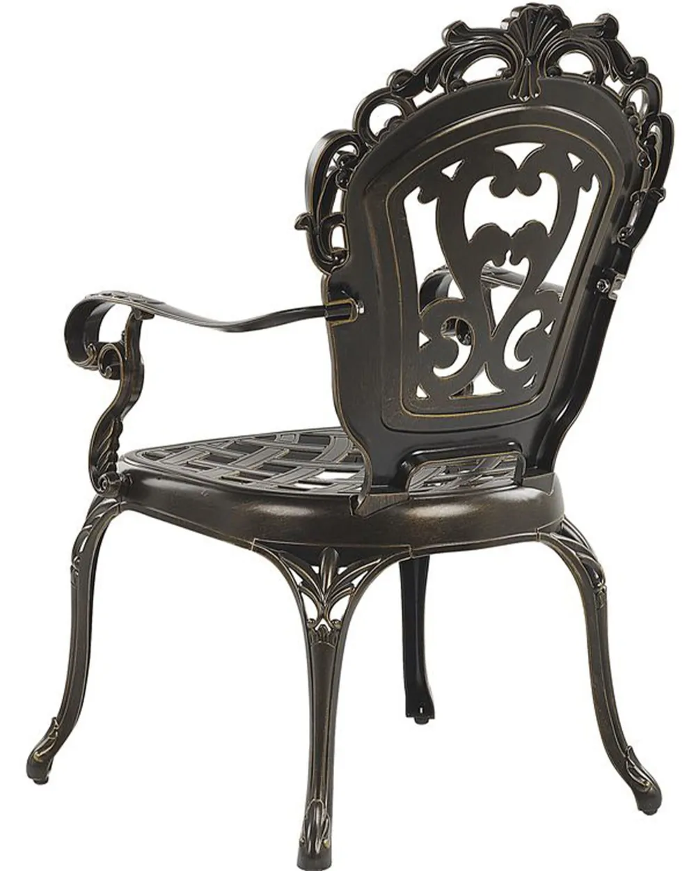 Best Sale Beliani Puutarhatuoli 2 Kpl Ruskea Sapri