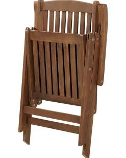 Ulkokalusteet<Beliani Puutarhatuoli Akaasia Tumma Puu Amantea