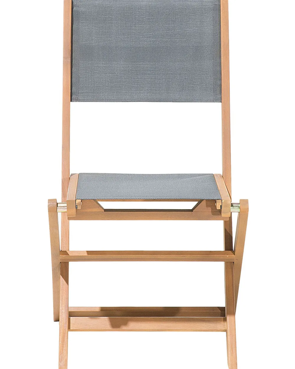 New Beliani Puutarhatuoli Akaasia Vaalea Puu 2 Kpl Cesana