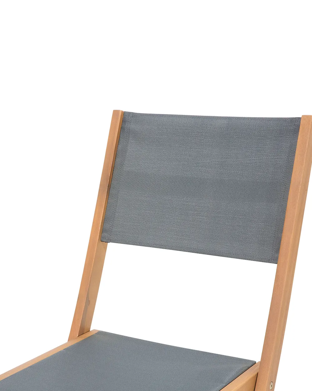 New Beliani Puutarhatuoli Akaasia Vaalea Puu 2 Kpl Cesana