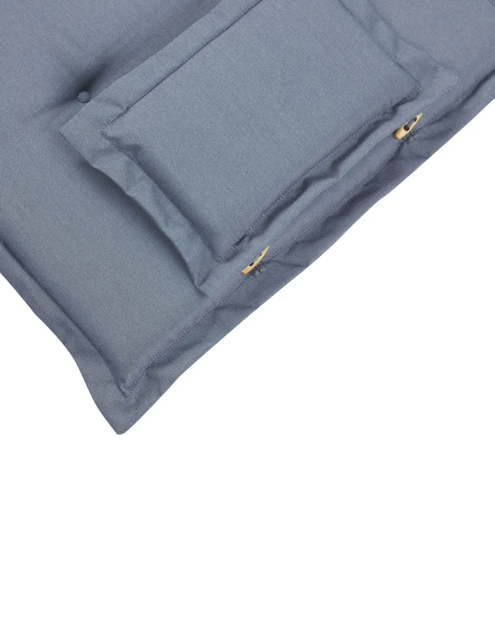 Ulkokalusteet<Beliani Puutarhatuoli Akasiapuu Tumma Puu/Sininen 6 Kpl Toscana