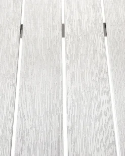 Best Beliani Puutarhatuoli Alumiini Valkoinen 6 Kpl Vernio