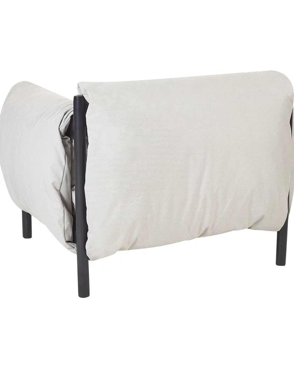 Fashion Beliani Puutarhatuoli Alumiini Vaaleanharmaa