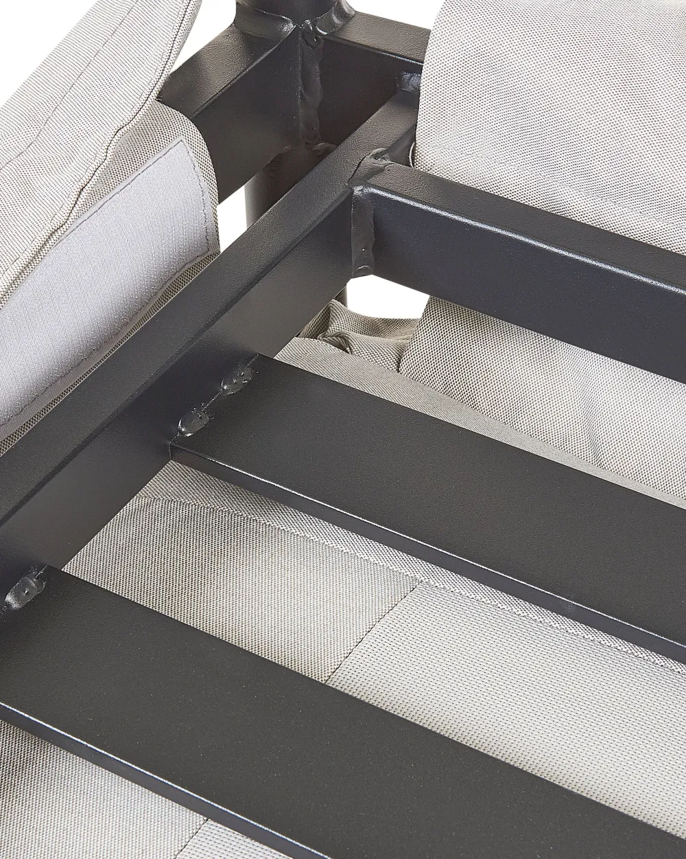 Fashion Beliani Puutarhatuoli Alumiini Vaaleanharmaa