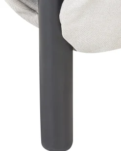 Fashion Beliani Puutarhatuoli Alumiini Vaaleanharmaa