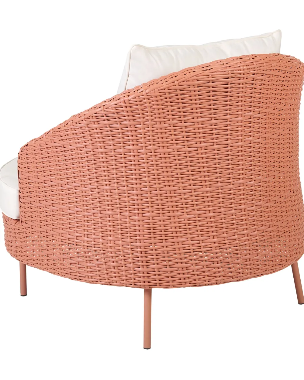 Ulkokalusteet<Beliani Puutarhatuoli Ja Rahi Polyrottinki Persikka Arcille