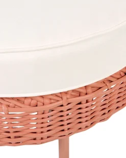 Ulkokalusteet<Beliani Puutarhatuoli Ja Rahi Polyrottinki Persikka Arcille