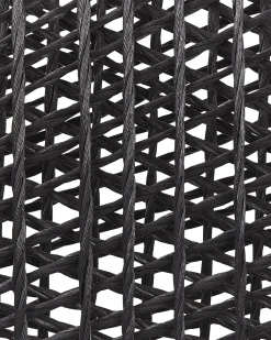 New Beliani Puutarhatuoli Musta 2 Kpl Olbia