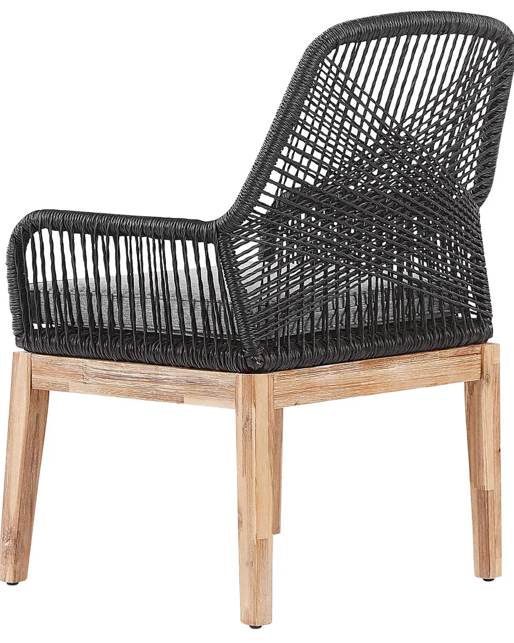 New Beliani Puutarhatuoli Musta 2 Kpl Olbia