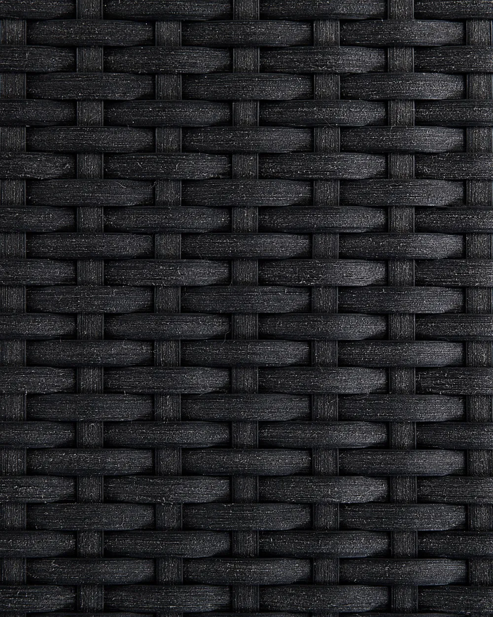 Ulkokalusteet<Beliani Puutarhatuoli Polyrottinki Musta 4 Kpl Grosseto