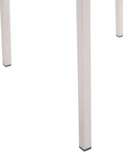 Store Beliani Puutarhatuoli Polyrottinki Musta 2 Kpl Grosseto