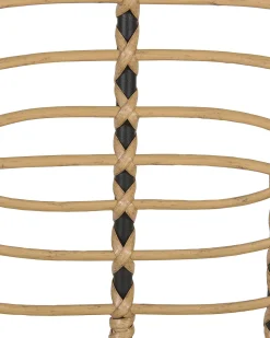 Ulkokalusteet<Beliani Puutarhatuoli Polyrottinki Luonnonvari/Harmaa 4 Kpl Pratello