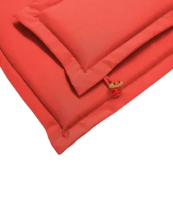 Ulkokalusteet<Beliani Puutarhatuoli Punaisella Pehmusteella Toscana