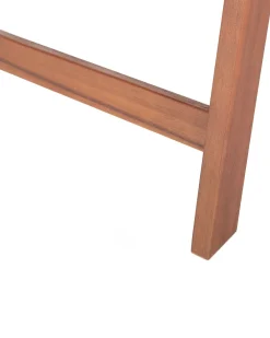 Ulkokalusteet<Beliani Puutarhatuoli Punaisella Pehmusteella Toscana