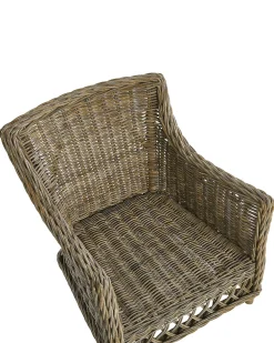 Tuolit<Beliani Puutarhatuoli Rahilla Rottinki Luonnonvari Ribolla