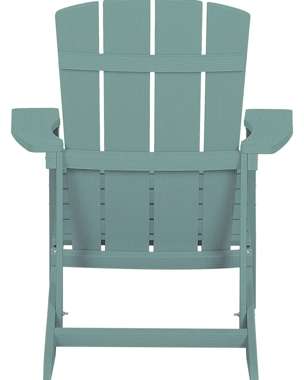 Best Sale Beliani Puutarhatuoli Rahilla Turkoosi Adirondack