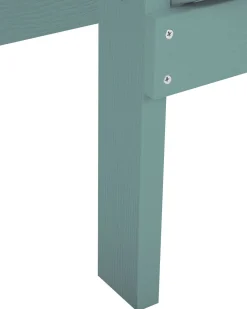 Best Sale Beliani Puutarhatuoli Rahilla Turkoosi Adirondack