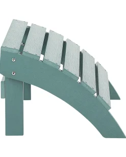 Best Sale Beliani Puutarhatuoli Rahilla Turkoosi Adirondack