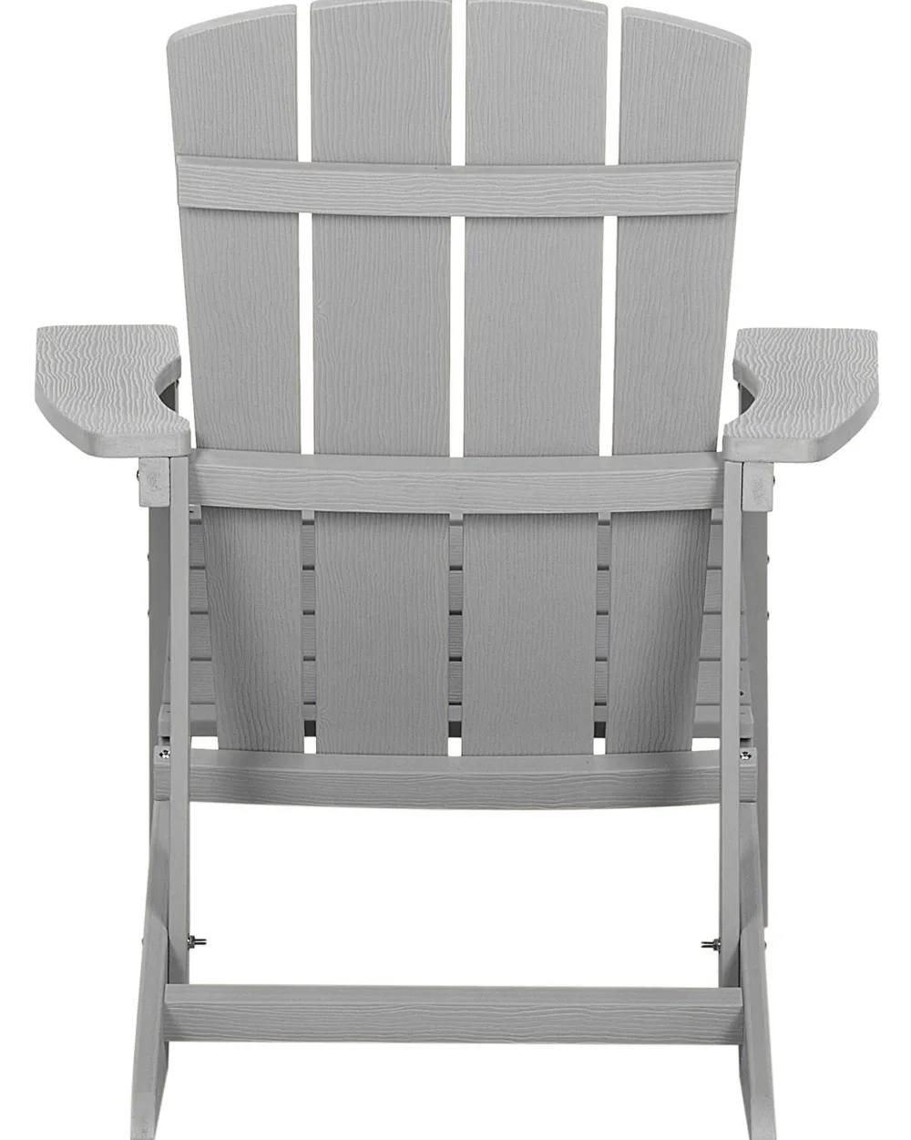 Ulkokalusteet<Beliani Puutarhatuoli Rahilla Vaaleanharmaa Adirondack