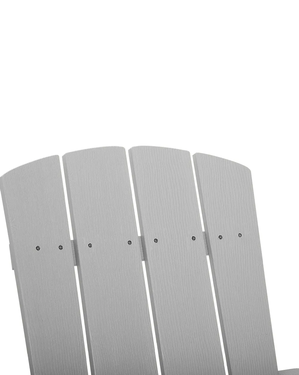 Ulkokalusteet<Beliani Puutarhatuoli Rahilla Vaaleanharmaa Adirondack