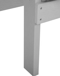 Ulkokalusteet<Beliani Puutarhatuoli Rahilla Vaaleanharmaa Adirondack