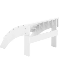 Clearance Beliani Puutarhatuoli Rahilla Valkoinen Adirondack