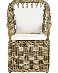 Shop Beliani Puutarhatuoli Rottinki Luonnonvari Maros