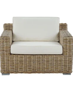 Tuolit<Beliani Puutarhatuoli Rottinki Luonnonvari Ardea