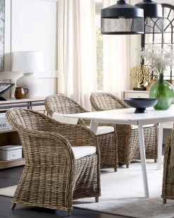 Best Sale Beliani Puutarhatuoli Rottinki Luonnonvari 2 Kpl Susua